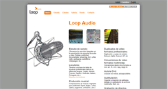 Desktop Screenshot of loopaudio.com